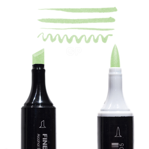 Finecolour Brush зеленовато-салатовый YG453