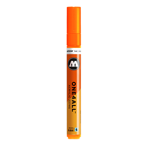 Акриловый маркер Molotow ONE4ALL 227HS 4 мм оранжевый флуоресцентный 230