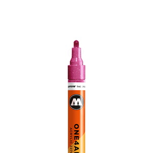 Акриловый маркер Molotow ONE4ALL 227HS 4 мм розовый металлик 303