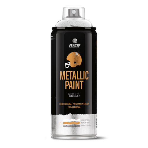 MTN PRO Metallic Paint 400 мл алюминиевый металлик PR9006