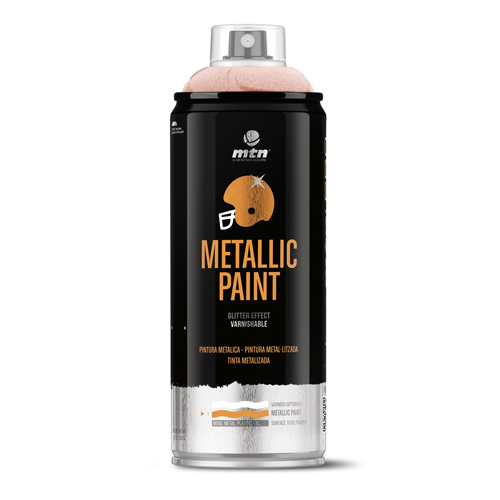 MTN PRO Metallic Paint 400 мл розовый светлый металлик PR1000