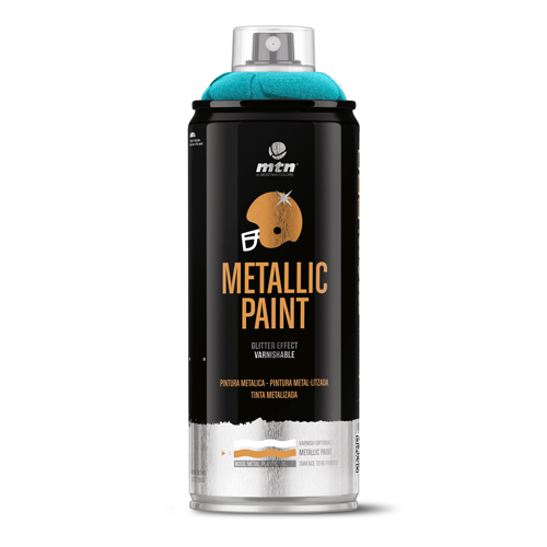 MTN PRO Metallic Paint 400 мл голубой металлик PR5025