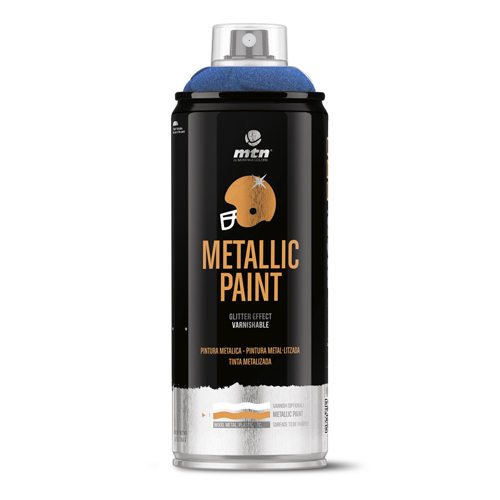 MTN PRO Metallic Paint 400 мл синий металлик PR5026