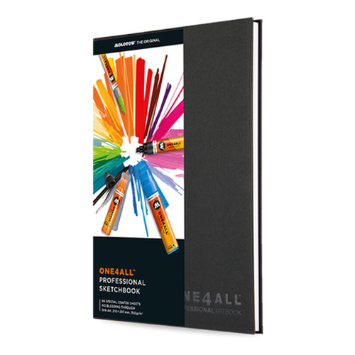Скетчбук ONE4ALL Professional ArtBook А4, 150 г/м2, 96 страниц