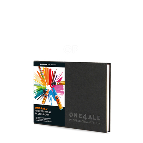 Скетчбук ONE4ALL Professional ArtBook А5 горизонтальный, 150 г/м2, 96 страниц