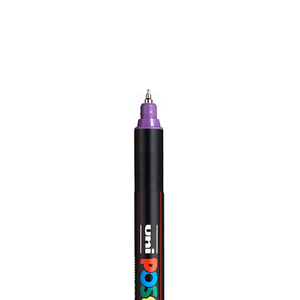 Маркер Uni POSCA PC-1MR, фиолетовый, 0.7 мм