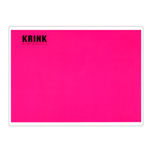 Стикер Krink EggShell розовый