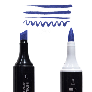 Finecolour Brush темно-синий B114