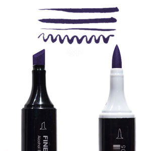 Finecolour Brush пигментированный фиолетовый B115
