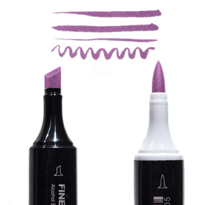 Finecolour Brush тёмный фиолетовый V121